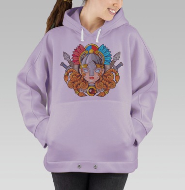 Валькирия, Hoodie Oversize Fiolet
