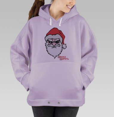 Время Дарить Подарки, Hoodie Oversize Fiolet