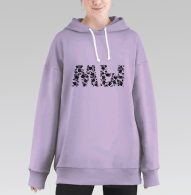 Я-МЫ, Hoodie Long Oversize Fiolet