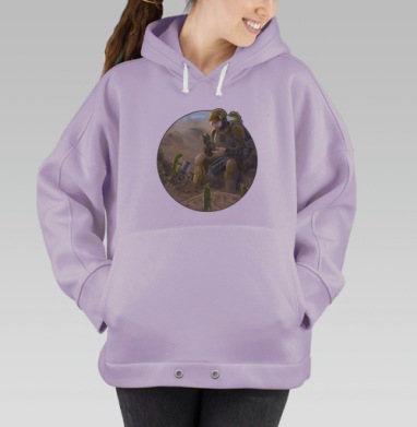 Засуха, Hoodie Oversize Fiolet