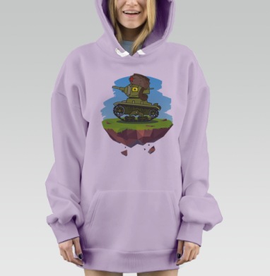 Знаменитый Двадцать шестой, Hoodie Mjhigh Dig Mel, Fiolet, утепленная