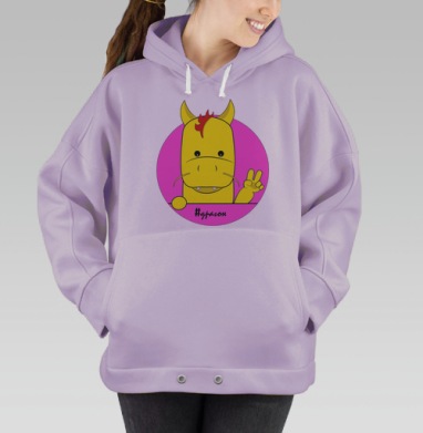 Золотой драгон, Hoodie Oversize Fiolet