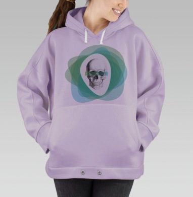 213, Hoodie Oversize Fiolet