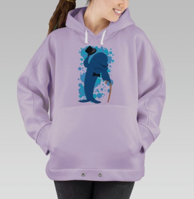 джентельмен, Hoodie Oversize Fiolet