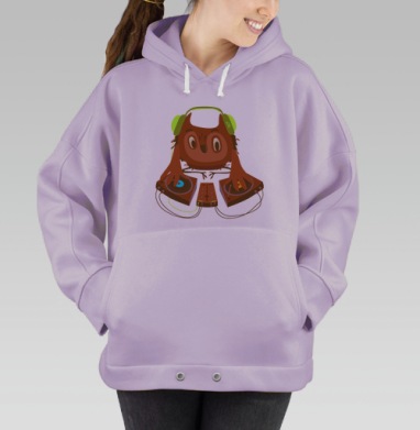 Dj Совуш, Hoodie Oversize Fiolet