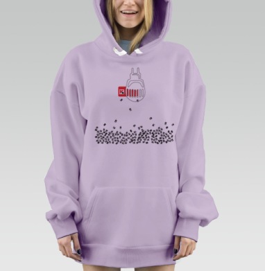Флеш...!, Hoodie Mjhigh Dig Mel, Fiolet, утепленная