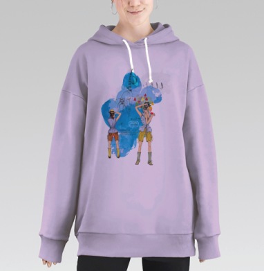 Фотоохота!, Hoodie Long Oversize Fiolet