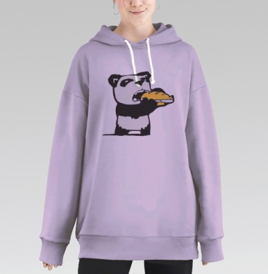 hungry Pandi / Голодный Панди - Магазин футболок Designpanda - Дизайнерские принты