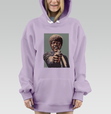 Jules, Hoodie Mjhigh Dig Mel, Fiolet, утепленная