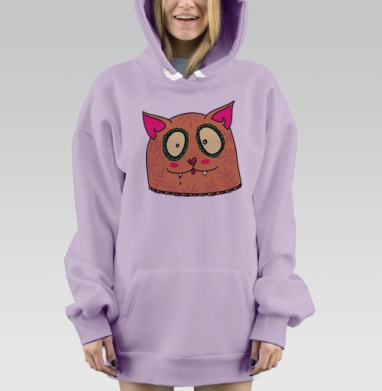 мексикот, Hoodie Mjhigh Dig Mel, Fiolet, утепленная