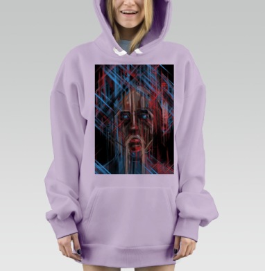 Мудрец, Hoodie Mjhigh Dig Mel, Fiolet, утепленная