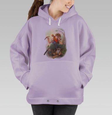 На привале, Hoodie Oversize Fiolet