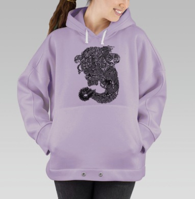 Неведомое, Hoodie Oversize Fiolet