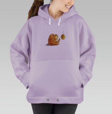 По хорошему, Hoodie Oversize Fiolet