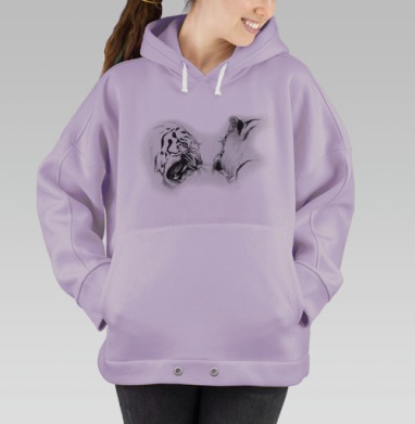 Р-ррррр, Hoodie Oversize Fiolet