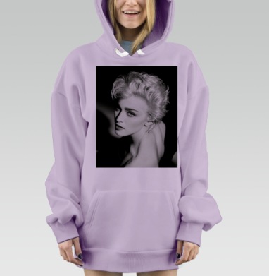 Самоделка, Hoodie Mjhigh Dig Mel, Fiolet, утепленная