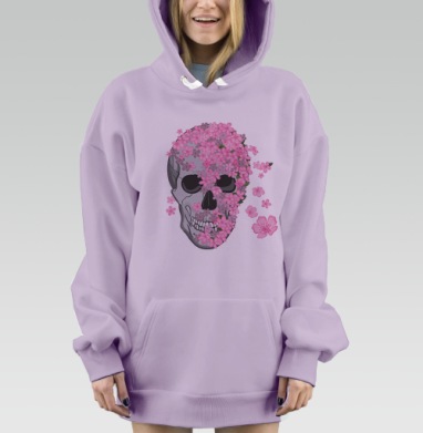 В ожидании весны, Hoodie Mjhigh Dig Mel, Fiolet, утепленная