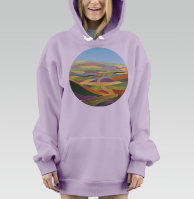 Вперед в будущее, Hoodie Mjhigh Dig Mel, Fiolet, утепленная