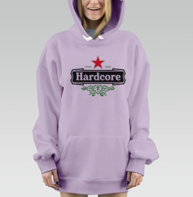 Хардкор, Hoodie Mjhigh Dig Mel, Fiolet, утепленная