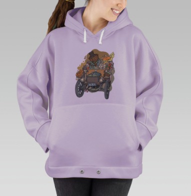 Хорошая компания, Hoodie Oversize Fiolet