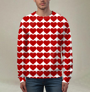 Сердце звезды, Свитшот мужской 3D