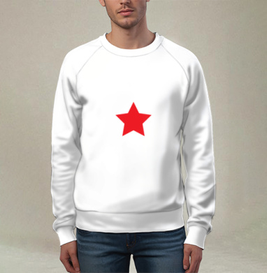 Red star / Красная звезда, Свитшот мужской 3D